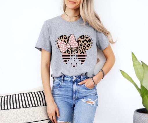 Leopard Minnie Castle Shirt, Animal Kingdom Sweatshirt