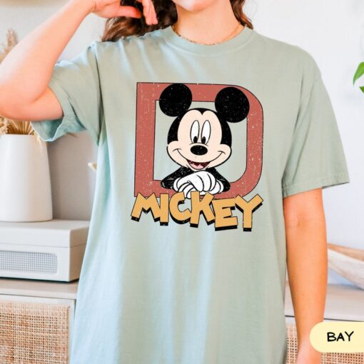 Retro Mickey Mouse Shirt, Vintage Mickey Shirt, Classic Mickey Tee