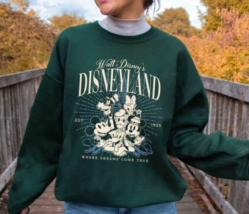 Retro Walt Disney's Disneyland Shirt, Mickey and Friends Shirt