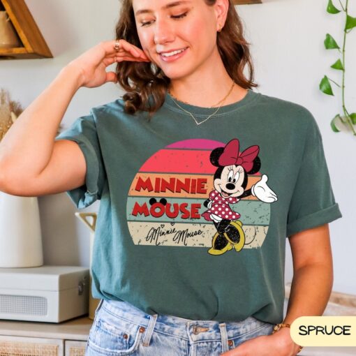 Comfort Colors Disney Mickey & Friends Cute Minnie Mouse Shirt