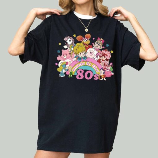 Made in the 80s Shirt, Cartoon Friends Nostalgia Shirt