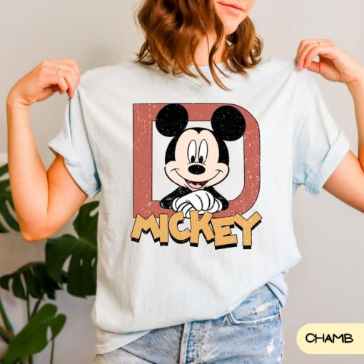 Retro Mickey Mouse Shirt, Vintage Mickey Shirt, Classic Mickey Tee