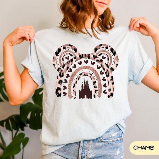 Comfort Colors Disney Castle Shirt, Mickey & Friends T-Shirt