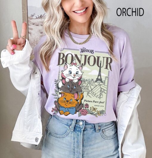 Aristocats Shirt, Disney Cat Shirt, Marie Berlioz Toulouse