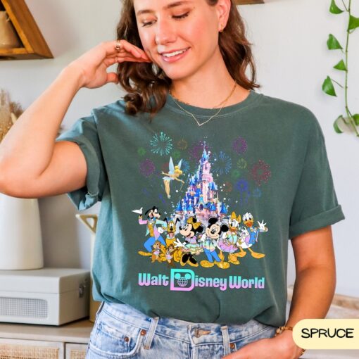 Comfort Colors Walt Disney World Shirt, Disney Group Tee