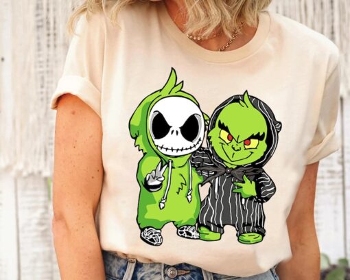 Disney Jack Skellington Cosplay Friends Funny Costume Shirt