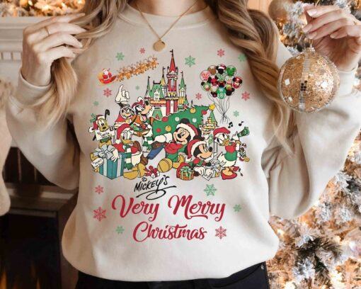 Mickey's Very Merry Christmas Party Family Matching T-Shirt