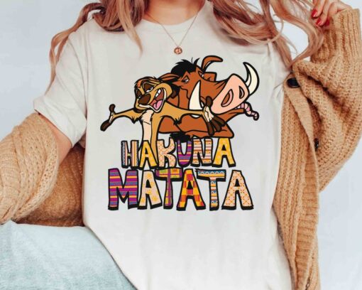 Hakuna Matata Timon & Pumbaa Sassy Shot T-Shirt