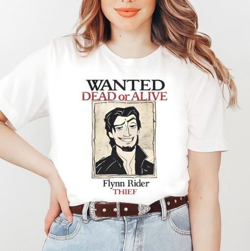 Disney Tangled Funny Wanted Dead Or Alive Shirt