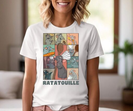 Mouse Chef Anyone Can Cook Rats Shirt, Disney Ratatouille T-shirt