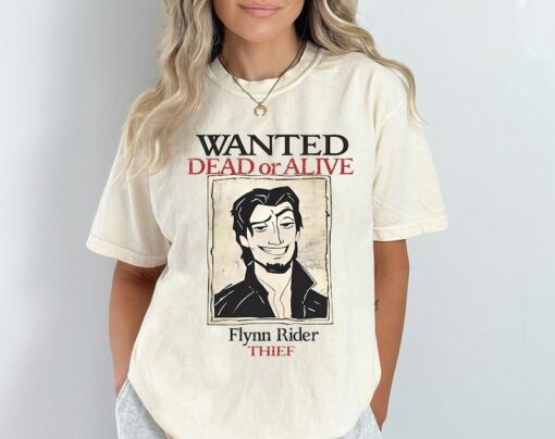 Disney Tangled Funny Wanted Dead Or Alive Shirt