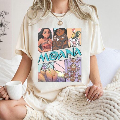 Vintage Disney Moana Shirt, Hei Hei And Pua Floral T-shirt