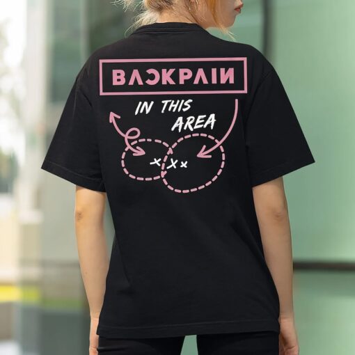 Back Pain In This Area Shirt, Backpain Shirt, Funny Back Pain T-Shirt