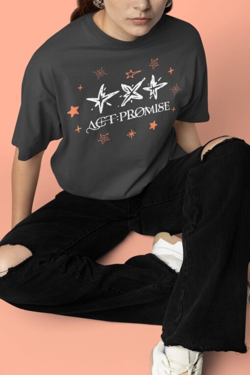 TXT Act Promise tour shirt TXT MOA sweatshirt fanmade tomorrow x