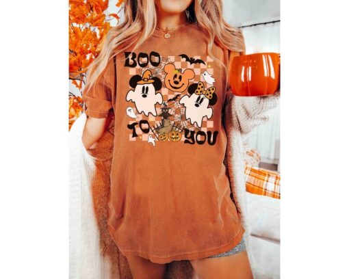 Vintage Disney Halloween 2024 Shirt, Disney Halloween Matching Shirt