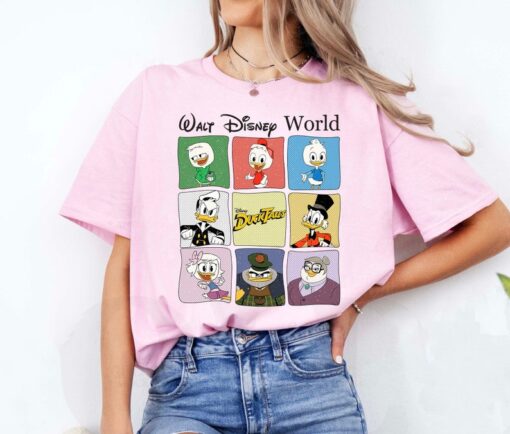 Vintage Disney Ducktales Characters Walt Disney World Shirt