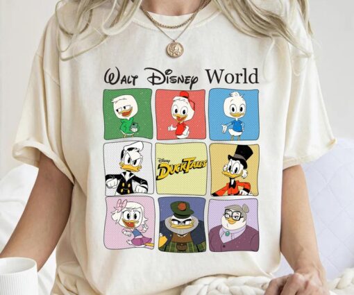 Vintage Disney Ducktales Characters Walt Disney World Shirt