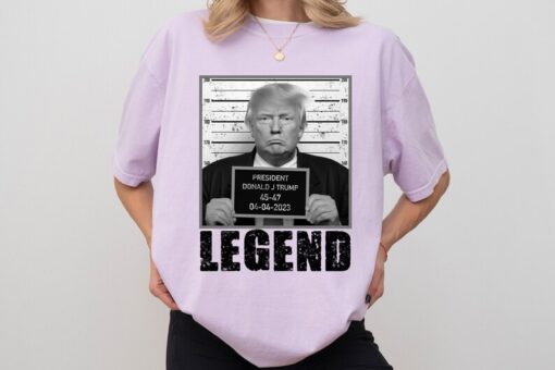 Trump Mugshot Comfort Colors, Patriotic Shirt