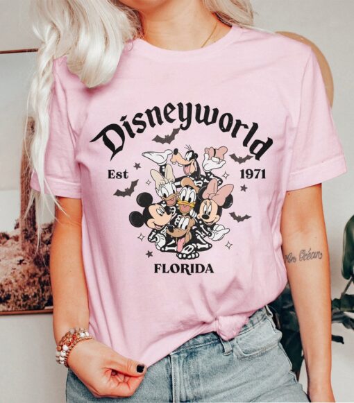 Retro Retro Disneyworld Florida Halloween Shirt