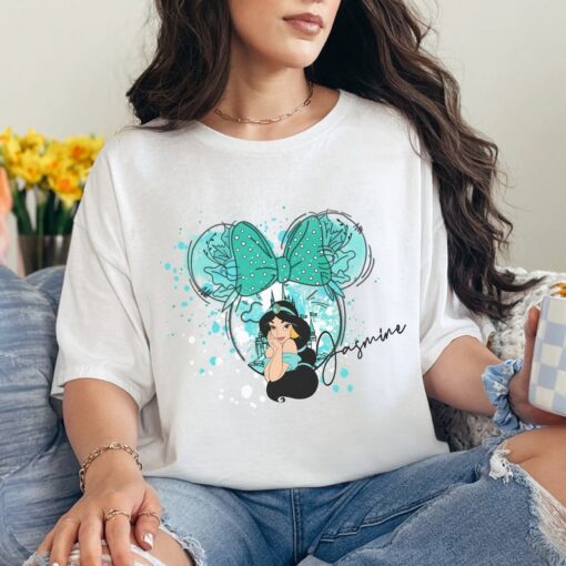 JASMINE T-shirt Aladin Tshirt Walt Disney World Tee Disney Parks