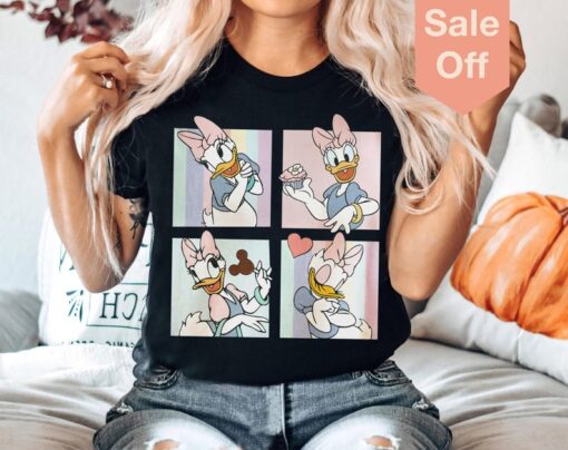 Vintage Disney Daisy Shirt, Retro Daisy Duck Emostick T-shirt