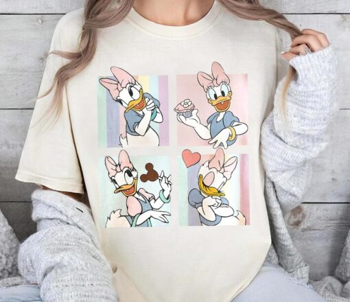 Vintage Disney Daisy Shirt, Retro Daisy Duck Emostick T-shirt