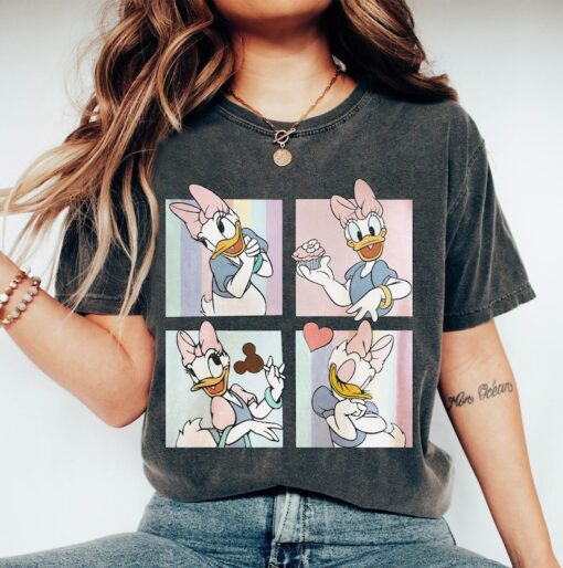 Vintage Disney Daisy Shirt, Retro Daisy Duck Emostick T-shirt