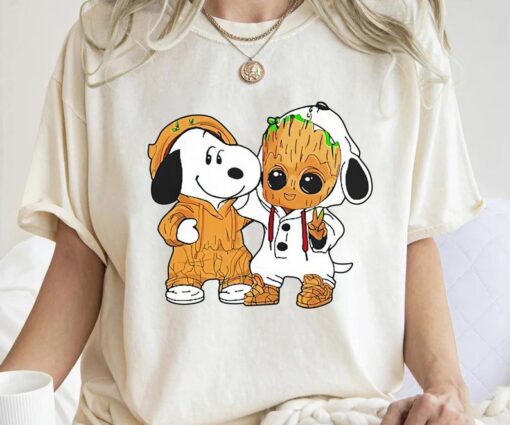 Disney Groot and Friend T-Shirt, Baby Groot Cute Shirt