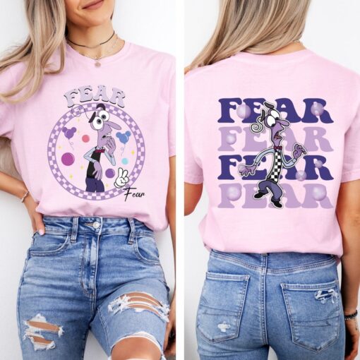 2-Sided Inside Out 2 Fear T-shirt