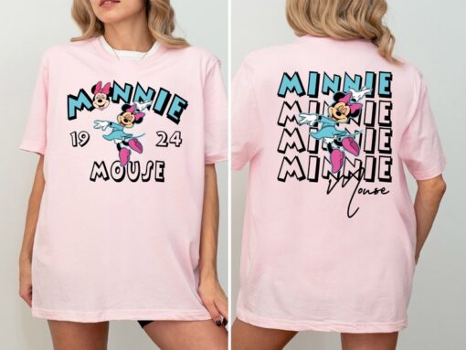 Disney Minnie Mouse Est 1924 Shirt, Disneyland Girls Trip Shirt