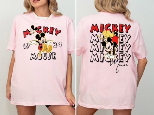 Disney Mickey Mouse Est 1924 Shirt, Disneyland Trip Shirt