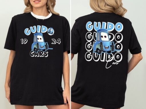 Disney Guido Cars Shirt, Guido Piston Cup Champion Shirt