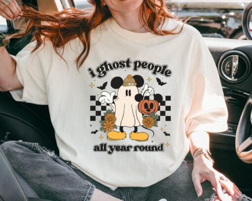 Funny Halloween T-Shirt, Ghost People Graphic Tee, Halloween Shirt