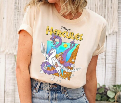 Disney Hercules Megara Hades Shirt, Vintage Hercules T-shirt