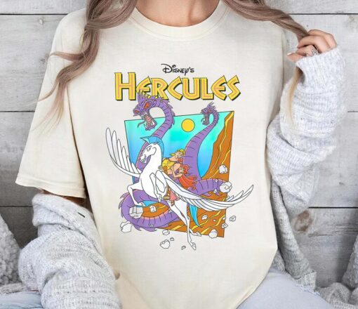 Disney Hercules Megara Hades Shirt, Vintage Hercules T-shirt