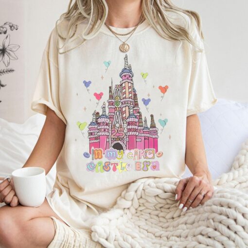 Vintage Disney Cake Castle Shirt, Mickey In My Cake Castle T-shirt