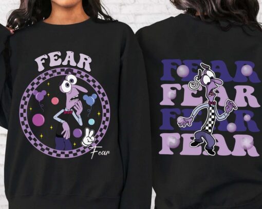 2-Sided Inside Out 2 Fear T-shirt