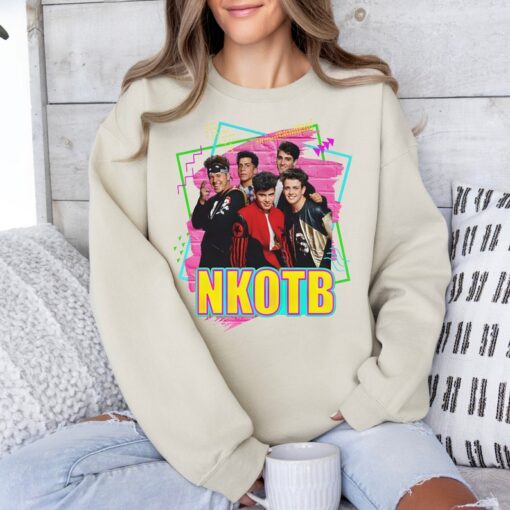 New Kids On The Block Shirt, Classic Rock Concert Tee