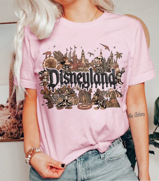 Vintage Disneyland Halloween Shirt, Not So Scary Halloween Shirt