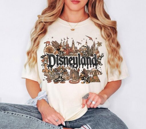 Vintage Disneyland Halloween Shirt, Not So Scary Halloween Shirt