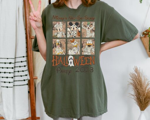 Mickey's Not-So-Scary Halloween Party T-Shirt, 2023 Halloween T-Shirt