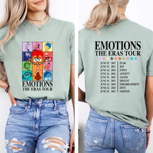 Emotions The Eras Tour Inside Out 2 Shirt