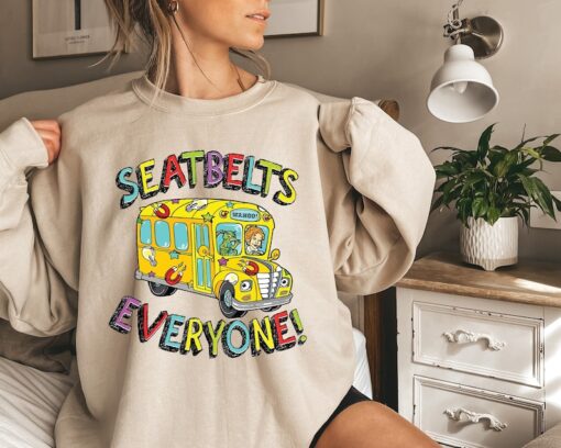 Seatbelts Everyone Funny Bus Driver Shirt