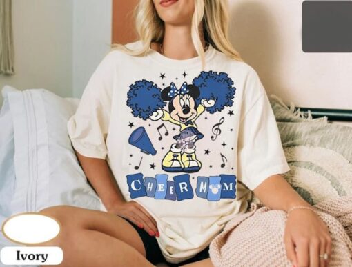 Minnie Mouse Cheer Mom Shirt, Disney The Cheerleading Worlds Tshirt