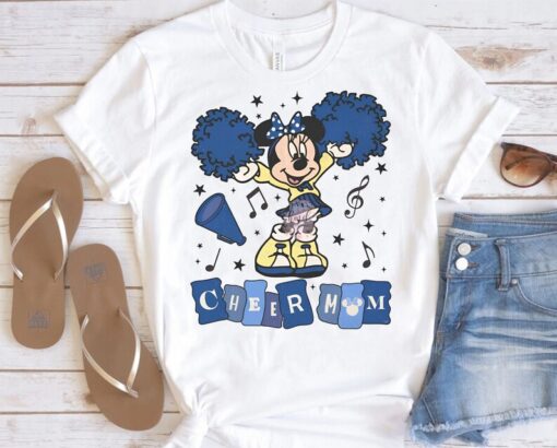 Minnie Mouse Cheer Mom Shirt, Disney The Cheerleading Worlds Tshirt