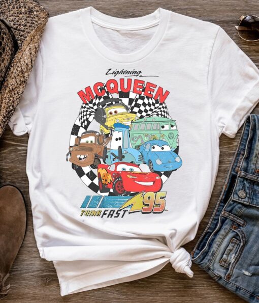 Retro Disney Pixar Cars Land Shirt