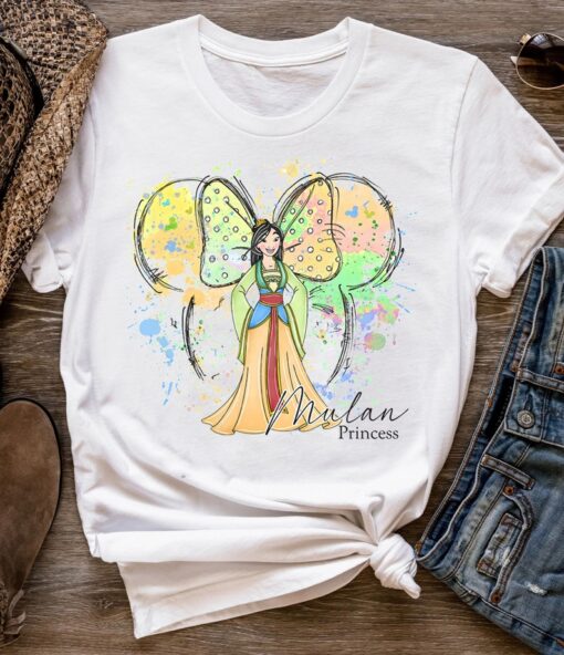 Retro Disney Mulan Princess Shirt