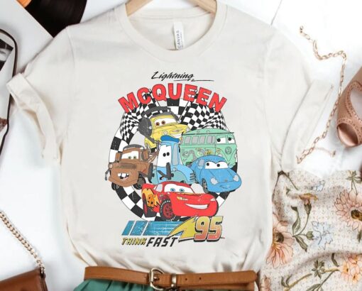 Retro Disney Pixar Cars Land Shirt