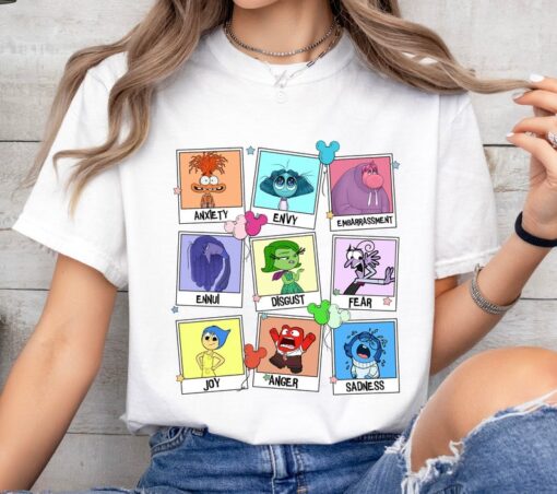 Disney Pixar Inside Out Characters Shirt, Disneyland Inside Out 2