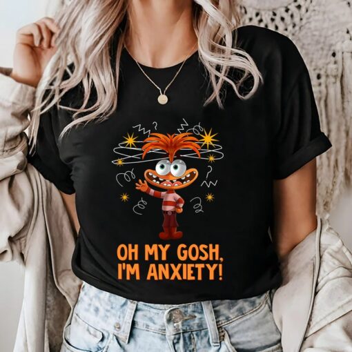 Disney Pixar Inside Out 2 Characters Anxiety Mood I'm Anxiety Shirt